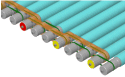Flat and round conveyor belting
